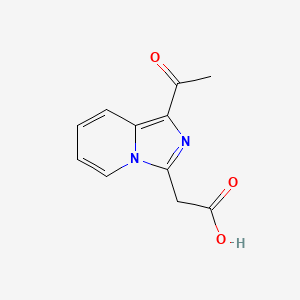 (1-Acetyl-imidazo[1,5-a]pyridin-3-yl)-acetic acid