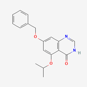 7-(benzyloxy)-5-isopropoxyquinazolin-4(3H)-one