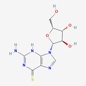 molecular formula C10H13N5O4S B8307058 Thioguanosin 