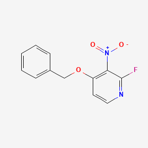 4-Benzyloxy-2-fluoro-3-nitropyridine