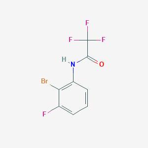Acetamide, N-(2-bromo-3-fluorophenyl)-2,2,2-trifluoro-