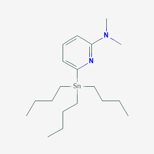 Dimethyl-(6-tributylstannanyl-pyridin-2-yl)-amine