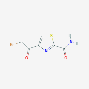 4-Bromoacetylthiazole-2-carboxamide