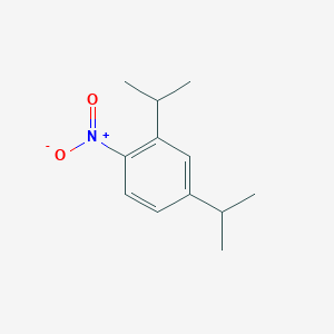 molecular formula C12H17NO2 B8307297 2,4-Diisopropyl-1-nitro-benzene 