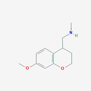 4-((N-Methylamino)methyl)-7-methoxy chroman