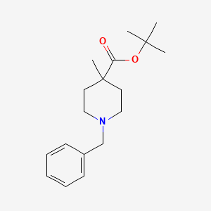 Tert-butyl 1-benzyl-4-methylpiperidine-4-carboxylate
