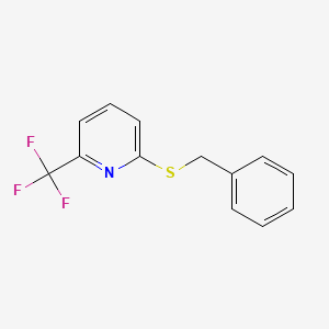 2-(Benzylthio)-6-(trifluoromethyl)pyridine