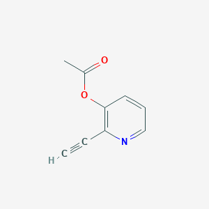 2-Ethynylpyridin-3-yl acetate