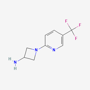 1-(5-Trifluoromethylpyridin-2-yl)azetidin-3-ylamine