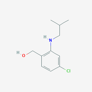 4-Chloro-2-(isobutylamino)benzyl alcohol
