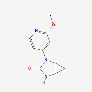 2-(2-Methoxypyridin-4-yl)-2,4-diazabicyclo[3.1.0]hexan-3-one