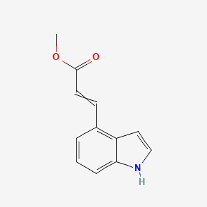 Methyl 3-(1H-indol-4-yl)prop-2-enoate