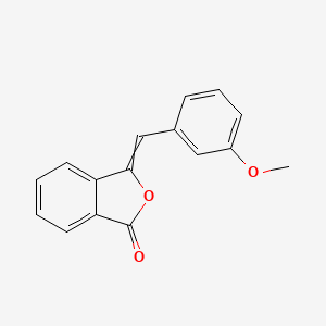 B8307833 3-[(3-Methoxyphenyl)methylidene]-2-benzofuran-1(3H)-one CAS No. 17910-70-2