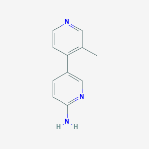 3'-Methyl-3,4'-bipyridin-6-amine