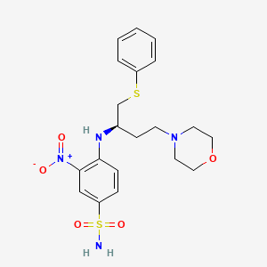 (R)-4-(4-morpholino-1-(phenylthio)butan-2-ylamino)-3-nitrobenzenesulfonamide