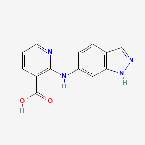 2-(1H-indazol-6-ylamino)pyridine-3-carboxylic acid