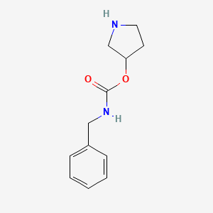 molecular formula C12H16N2O2 B8308116 3-Pyrrolidinol benzyl carbamate 