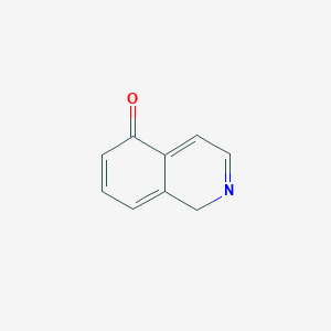 molecular formula C9H7NO B8308259 isoquinolin-5(1 H)-one 