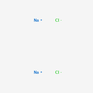 molecular formula Cl2Na2 B8308493 Disodium dichloride 
