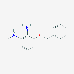 2-amino-3-benzyloxy-N-methylaniline