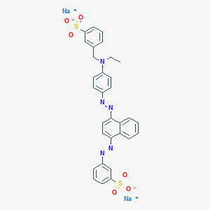 molecular formula C31H25N5Na2O6S2 B083087 酸性红 119 CAS No. 12220-20-1