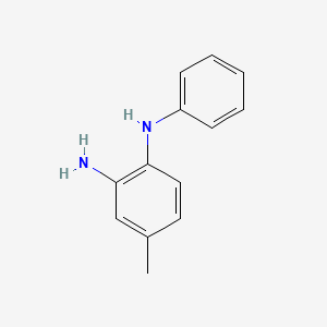 molecular formula C13H14N2 B8308703 4-Methyl-N1-phenylbenzene-1,2-diamine 