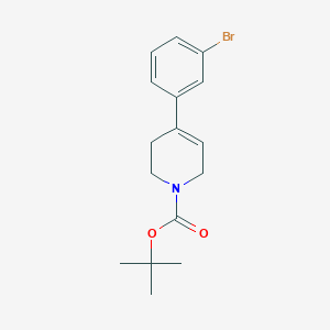 tert-butyl 4-(3-bromophenyl)-3,6-dihydropyridine-1(2H)-carboxylate