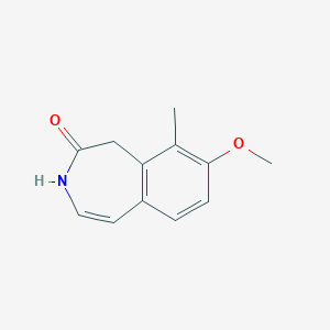 8-Methoxy-9-methyl-1,3-dihydro-benzo[d]azepin-2-one