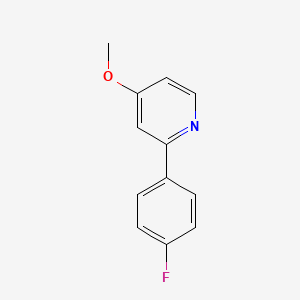 2-(4-Fluorophenyl)-4-methoxypyridine