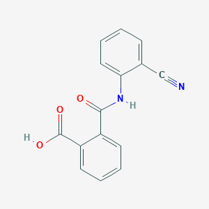 molecular formula C15H10N2O3 B8308949 2'-Cyanophthalanilic acid 