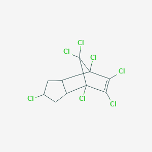 B083090 4,7-Methano-1H-indene, 2,4,5,6,7,8,8-heptachloro-2,3,3a,4,7,7a-hexahydro-, (2alpha,3aalpha,4beta,7beta,7aalpha)- CAS No. 14168-01-5