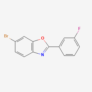 2-(m-Fluorophenyl)-6-bromobenzoxazole