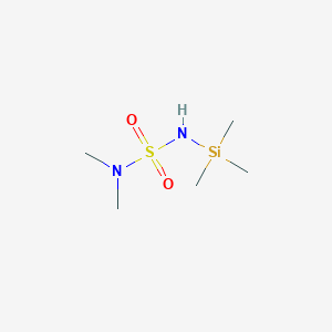 molecular formula C5H16N2O2SSi B8309015 N,N-dimethyl-N'-trimethylsilylsulfamide 