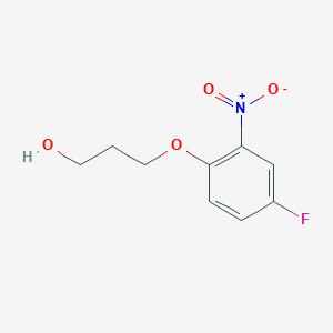 3-(4-Fluoro-2-nitrophenoxy)propanol