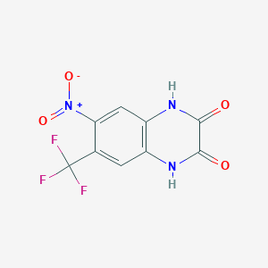 6-Trifluoromethyl-7-nitro-1,4-dihydro-2,3-quinoxalinedione