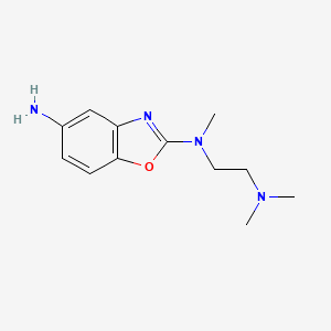 N2-(2-Dimethylamino-ethyl)-N2-methyl-benzooxazole-2,5-diamine
