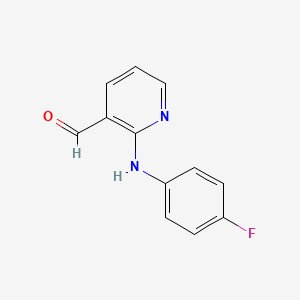 2-(4-Fluorophenylamino)nicotinaldehyde