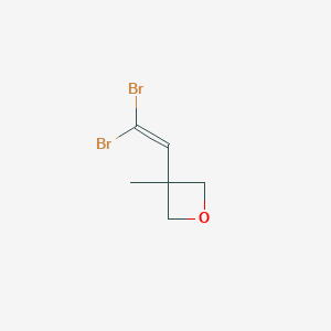 3-(2,2-Dibromovinyl)-3-methyloxetane