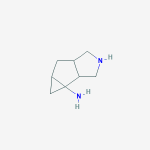 1-Amino-4-azatricyclo[6.1.0.02,6]nonane