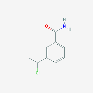 3-(1-Chloroethyl)benzamide
