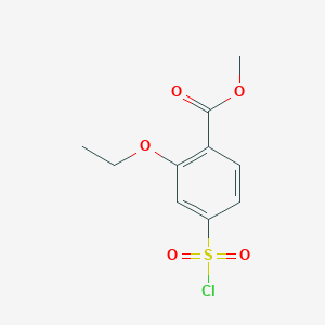 Methyl 4-chlorosulfonyl-2-ethoxy-benzoate
