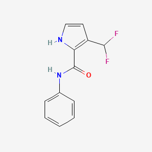 3-(difluoromethyl)-N-phenyl-1H-pyrrole-2-carboxamide