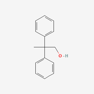 molecular formula C15H16O B8309733 1-Propanol, 2,2-diphenyl- 