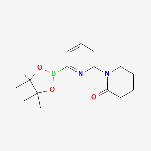 1-[6-(4,4,5,5-Tetramethyl-1,3,2-dioxaborolan-2-yl)pyridin-2-yl]piperidin-2-one