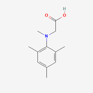 [Mesityl(methyl)amino]acetic acid