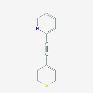 2-(3,6-dihydro-2H-thiopyran-4-ylethynyl)pyridine