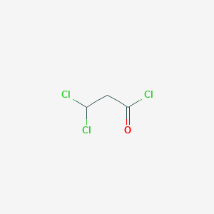 molecular formula C3H3Cl3O B8309849 Dichloropropionylchloride 
