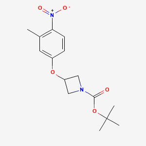 3-(3-Methyl-4-nitro-phenoxy)-azetidine-1-carboxylic acid tert-butyl ester