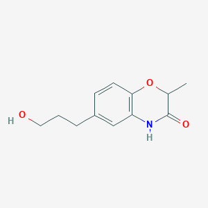 6-(3-Hydroxypropyl)-2-methyl-2H-benzo[b][1,4]oxazin-3(4H)-one