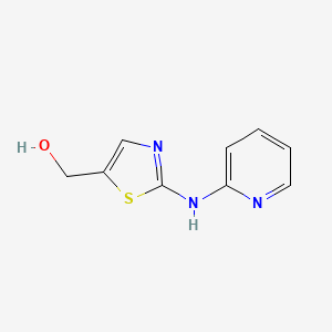 molecular formula C9H9N3OS B8309974 [2-(Pyridin-2-ylamino)thiazol-5-yl]methanol 